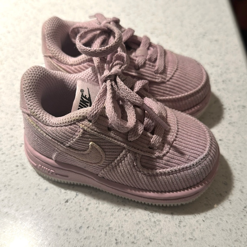 Corduroy Pink Nike Shoe